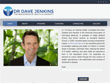 Tablet Screenshot of drdavejenkins.com